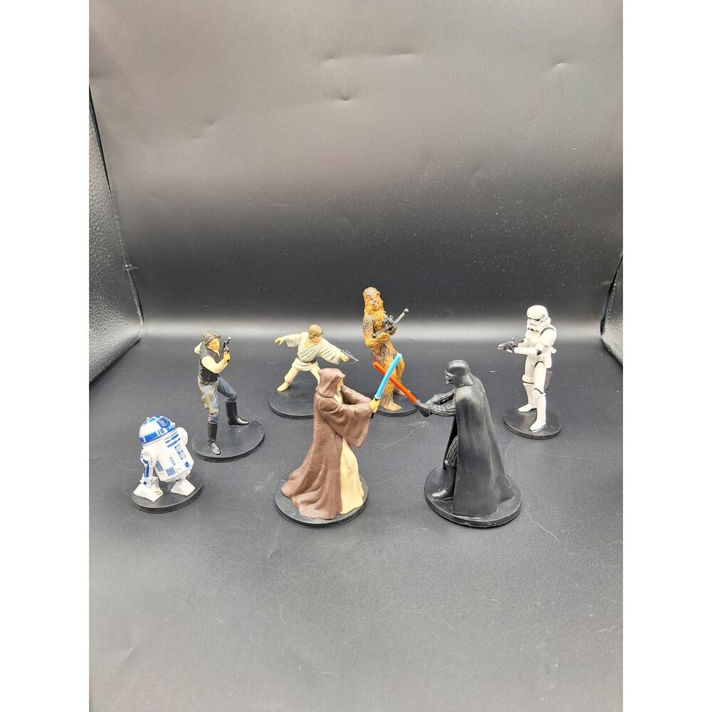 Disney Store Star Wars LIMITED PARK EXCLUSIVES 19 PVC Figure Lot! Rare Solo!